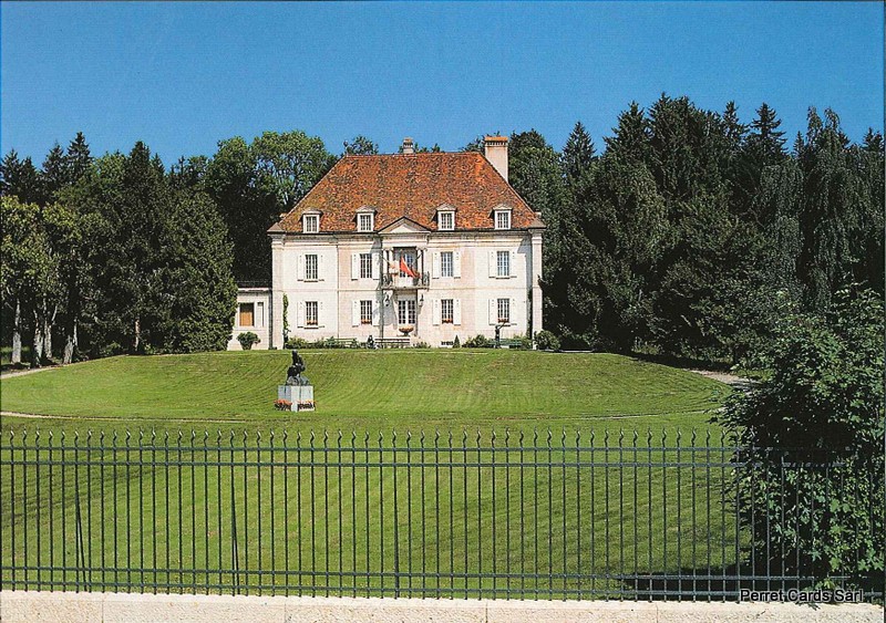 Postcards 24447 Le Locle, Château des Monts, Musée de l'horlogerie