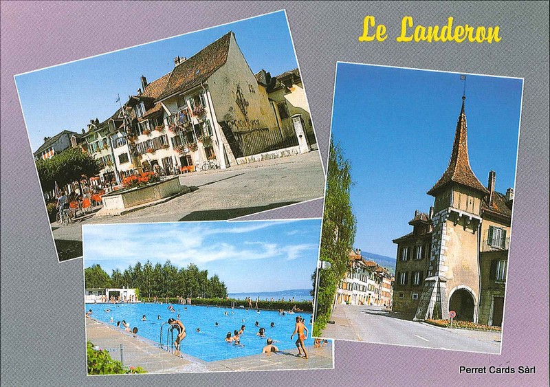 Postcards 20593 Le Landeron (NE)