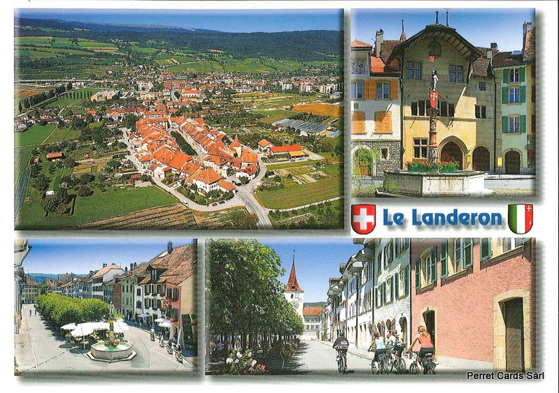 Postcards 25033 Le Landeron (NE)