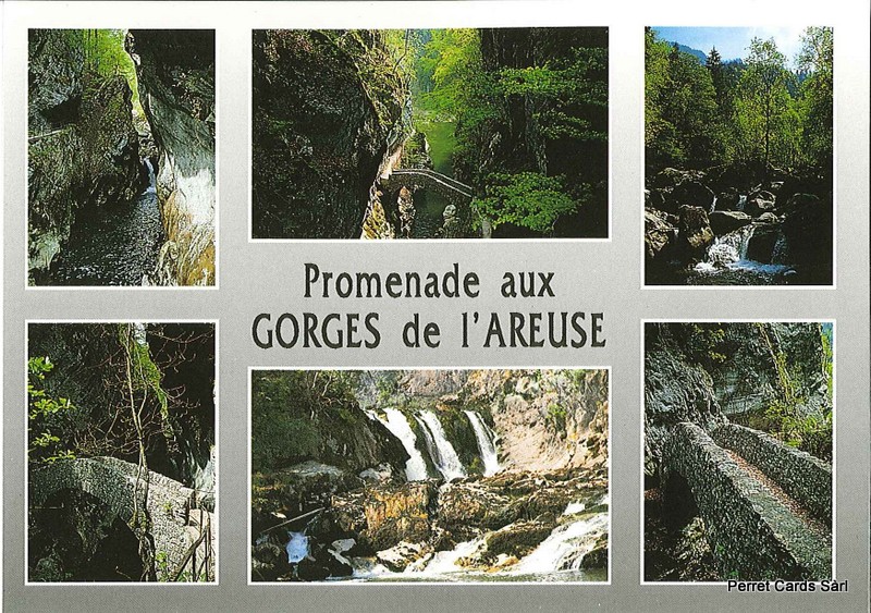 Postcards 19644 Gorges de l'Areuse