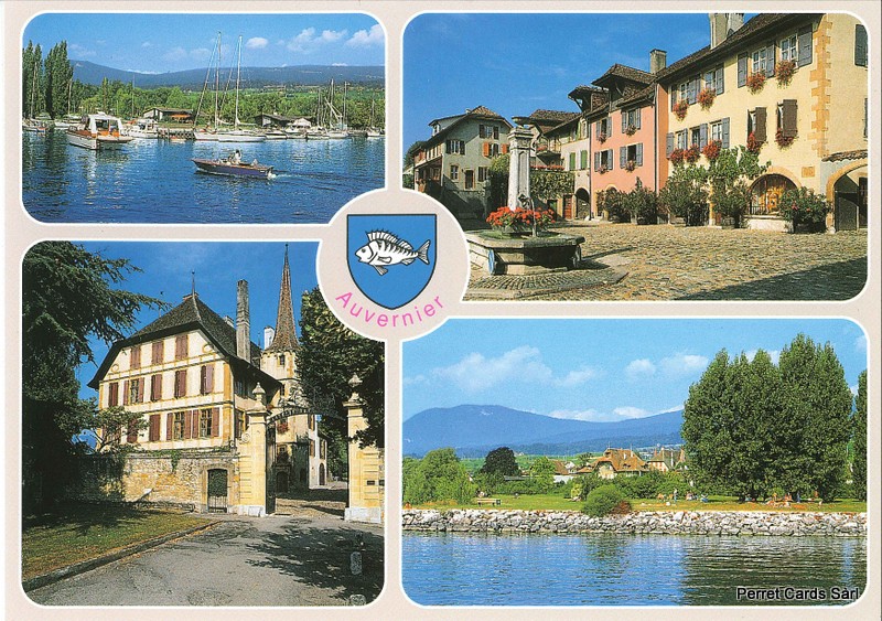 Postcards 20823 Auvernier