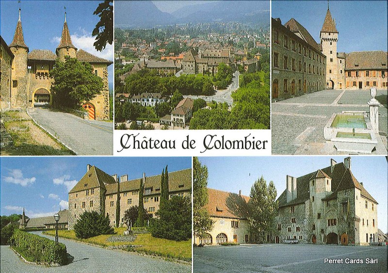 Postcards 23048 Colombier, Le Château