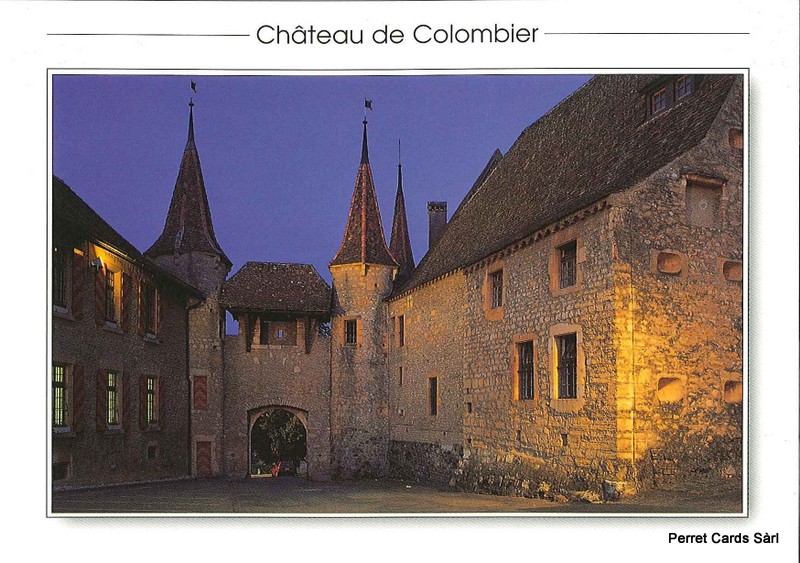 Postcards 23746 Colombier, Le Château