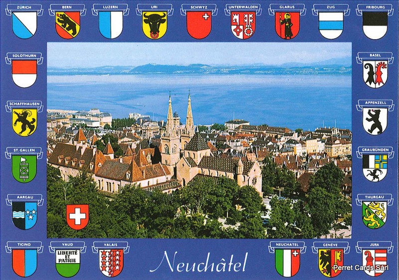 Postcards 10284 Neuchâtel