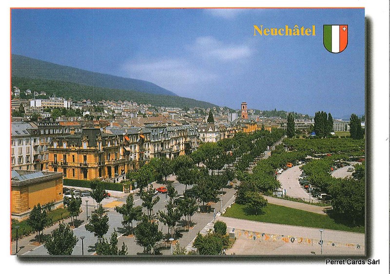 Postcards 18591 Neuchâtel