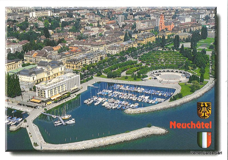 Postcards 19822 Neuchâtel, Le Port