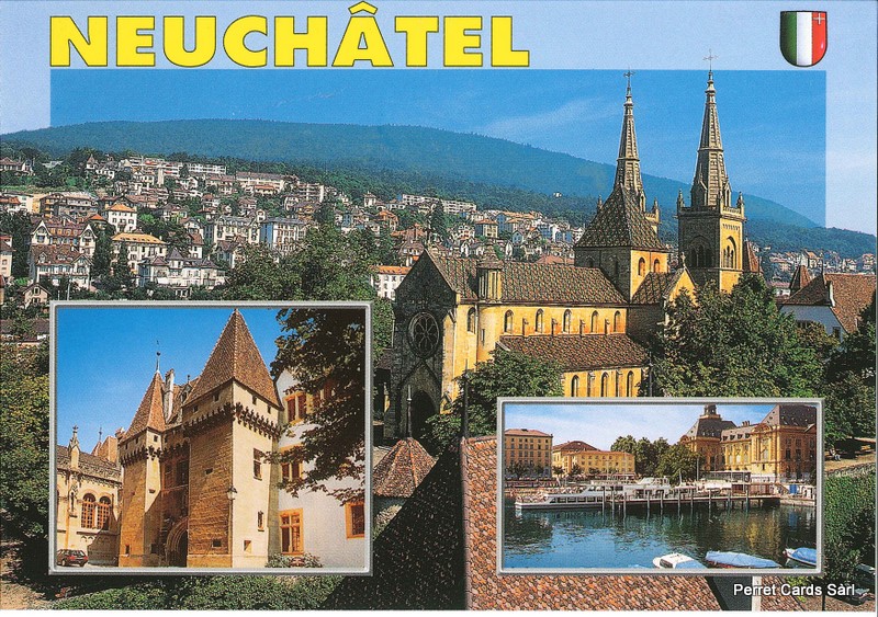 Postcards 19923 Neuchâtel (solde)
