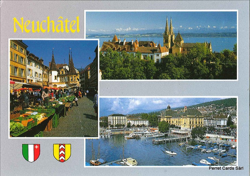 Postcards 20218 Neuchâtel