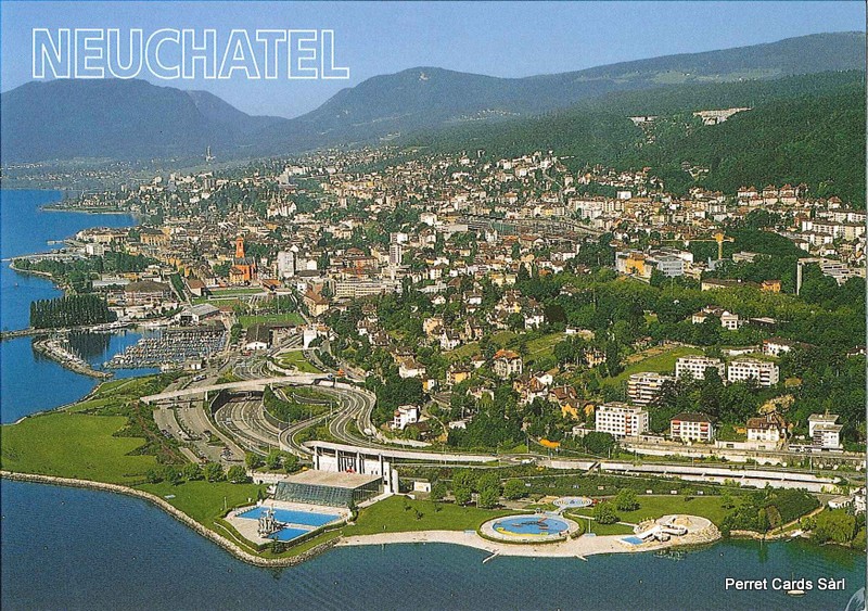 Postcards 20271 Neuchâtel, Piscine du Nid-du-Crô