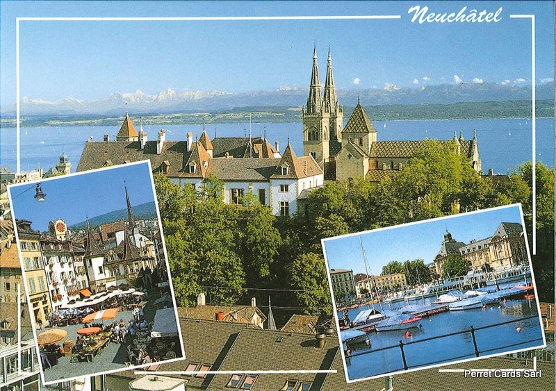 Postcards 20596 Neuchâtel