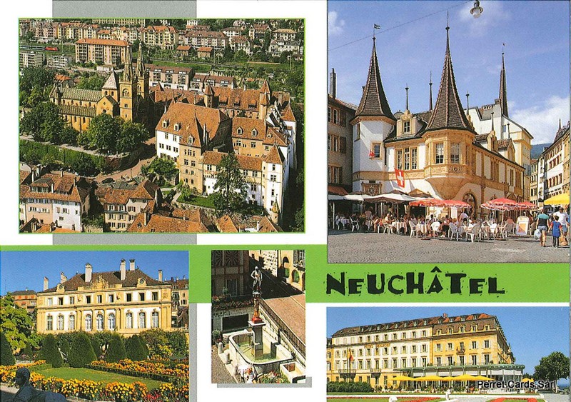 Postcards 20947 Neuchâtel
