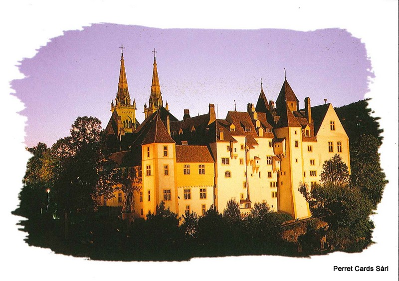 Postcards 21135 Neuchâtel, Le Château