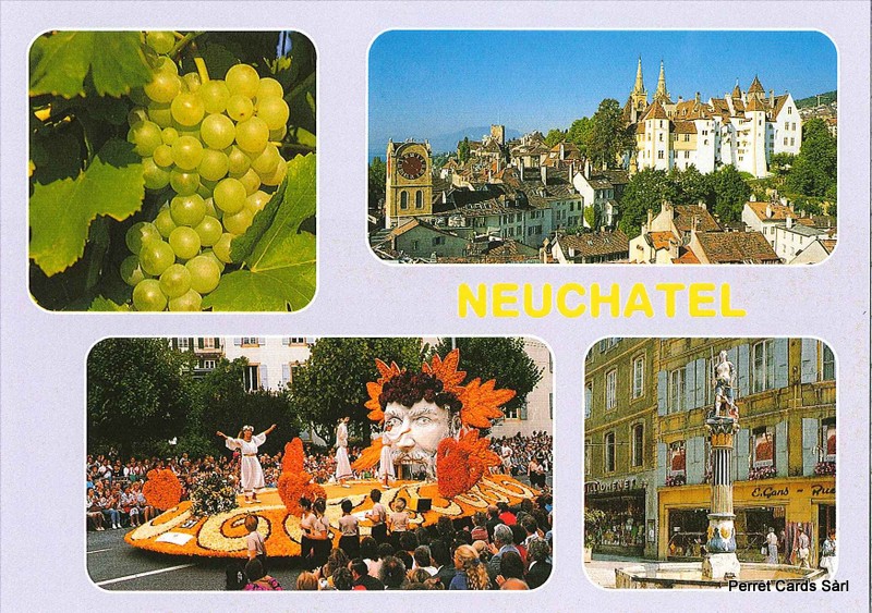 Postcards 21221 Neuchâtel