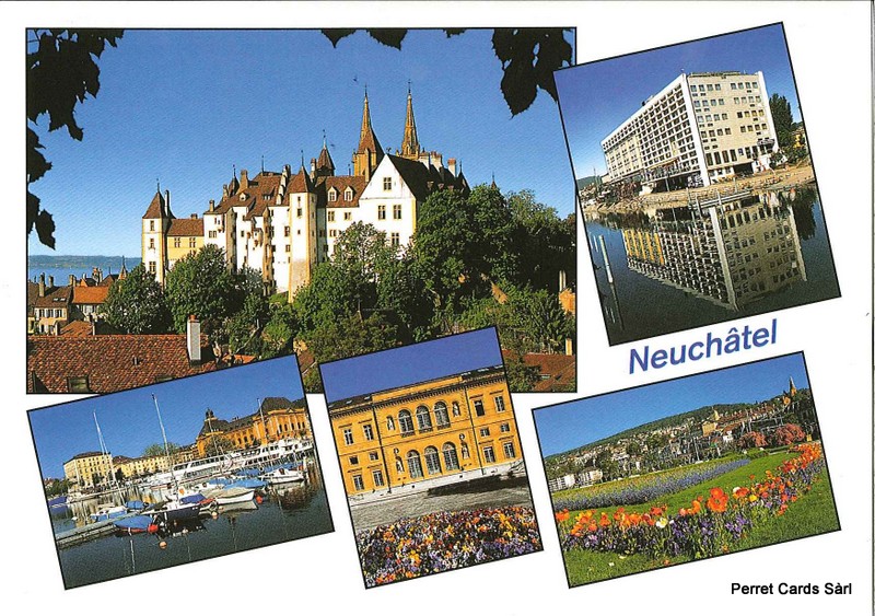 Postcards 23676 Neuchâtel