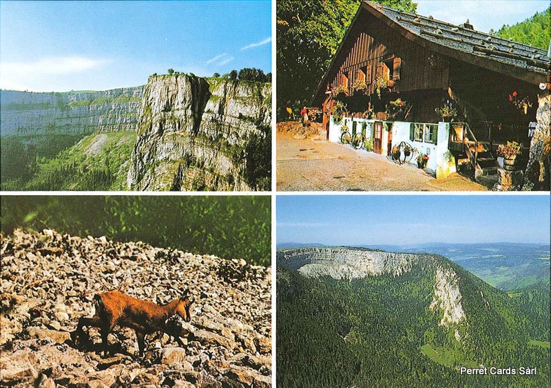 Postcards 21217 Le Creux du Van, Restaurant la Ferme-Robert