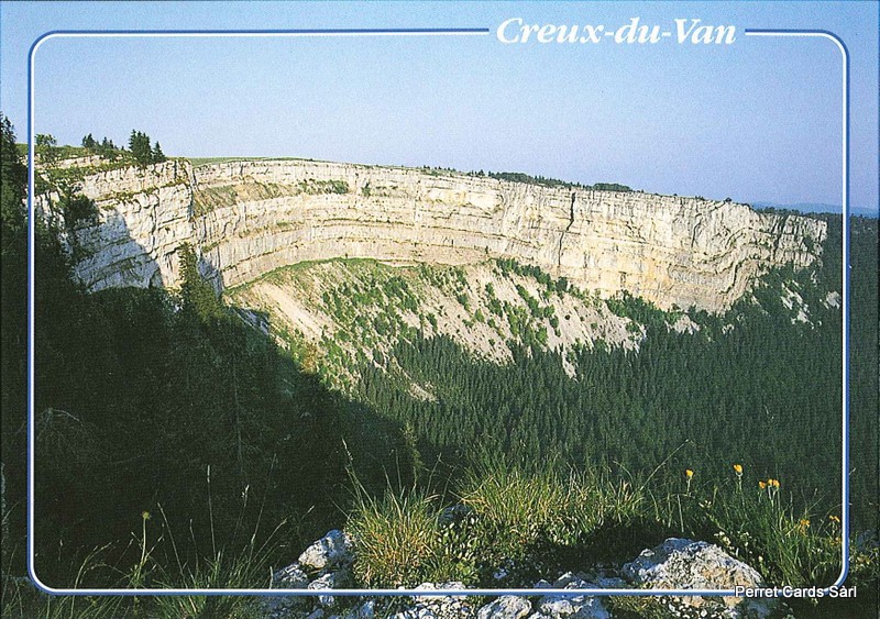 Postcards 22149 Le Creux du Van