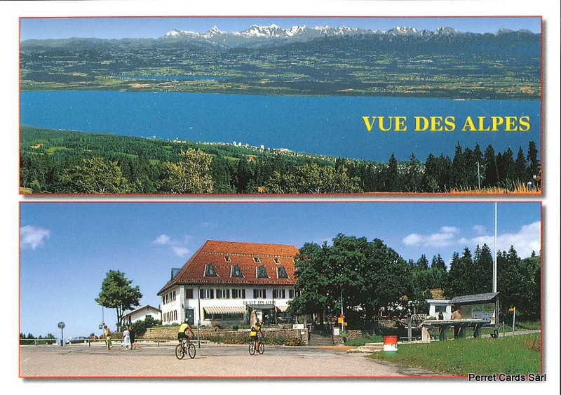 Postcards 22024 La Vue des Alpes