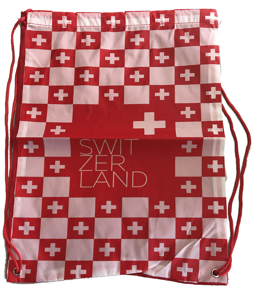 Sac GymBag Switzerland H~45cm