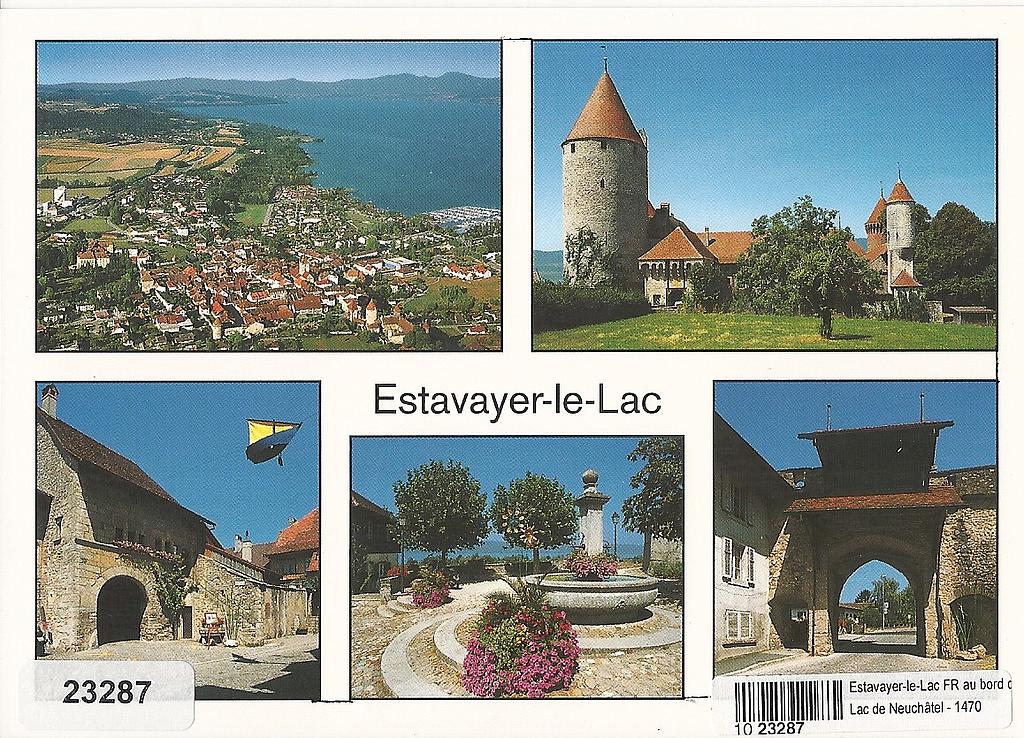 Postcards 23287 Estavayer-le-Lac