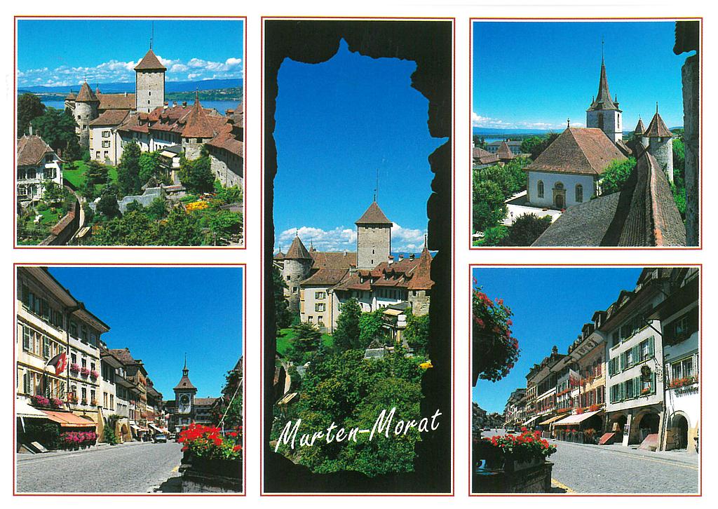 Postcards 16809 Murten