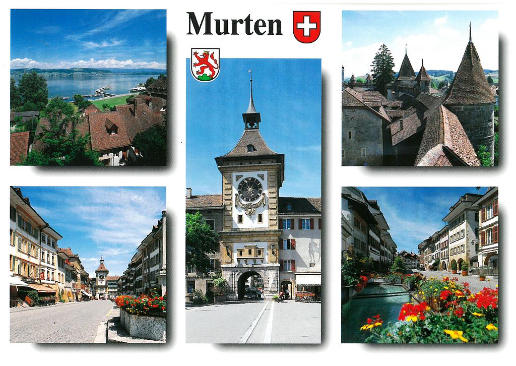 Postcards 18674 Murten