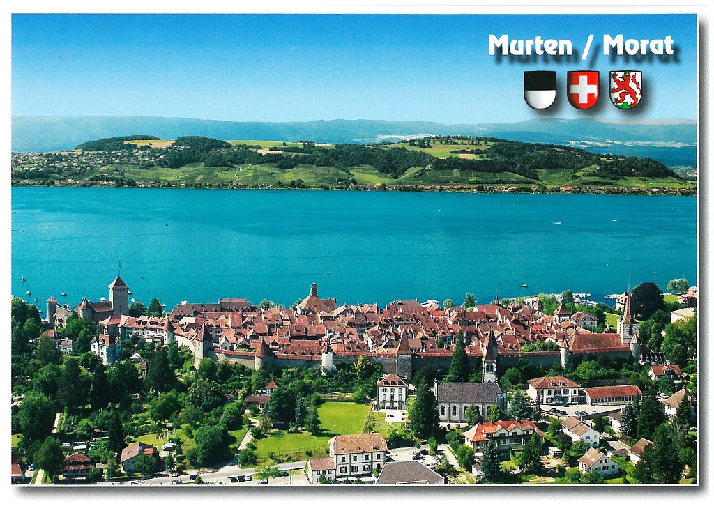 Postcards 25399 Murten, Mont Vully