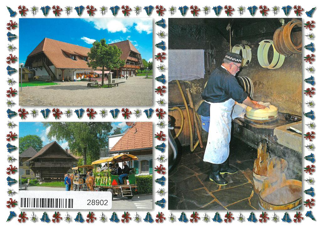 Postcards 28902 Emmentaler Schaukäserei, Affoltern im Emmental