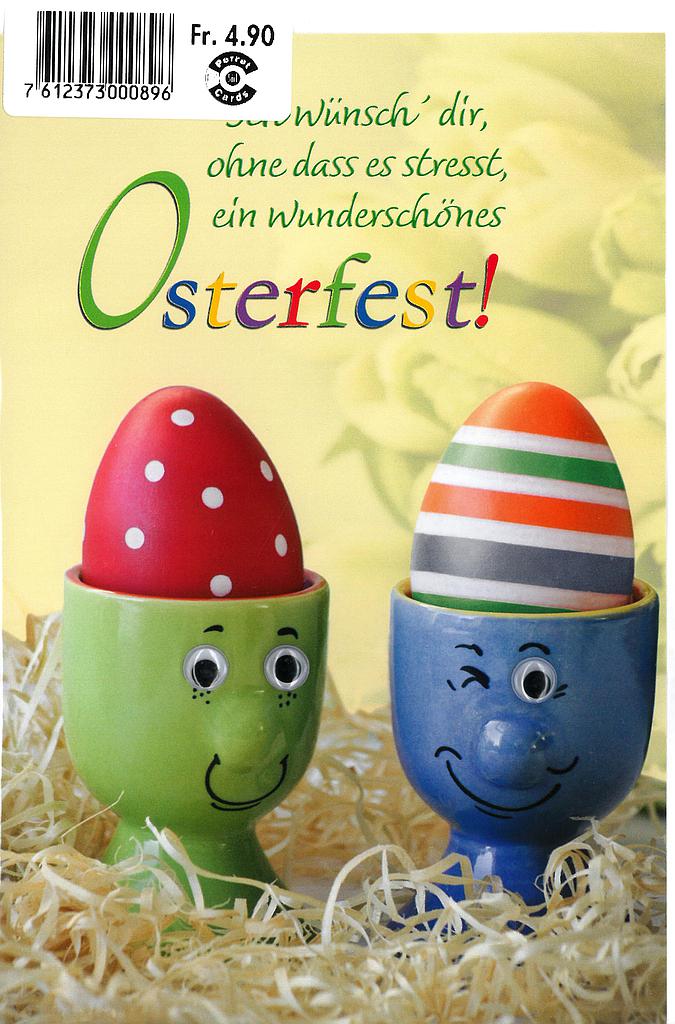 Karte Ostern