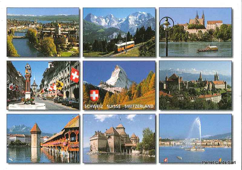 Postcards 11887 Switzerland