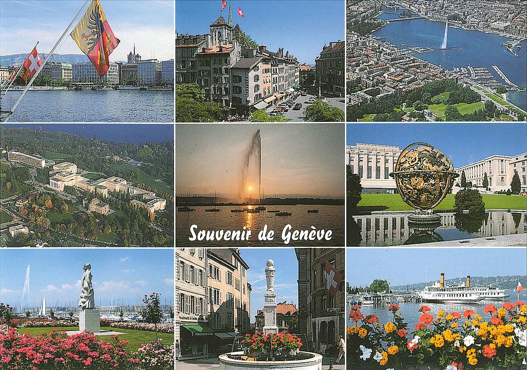 Postcards 18382 Genève