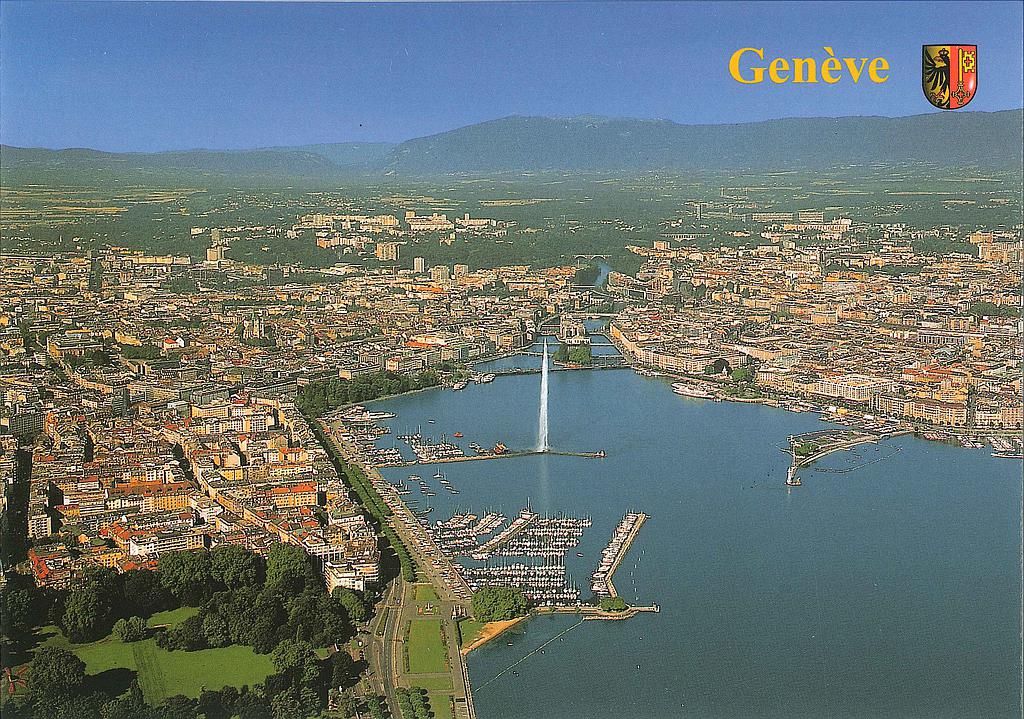 Postcards 21832 Genève