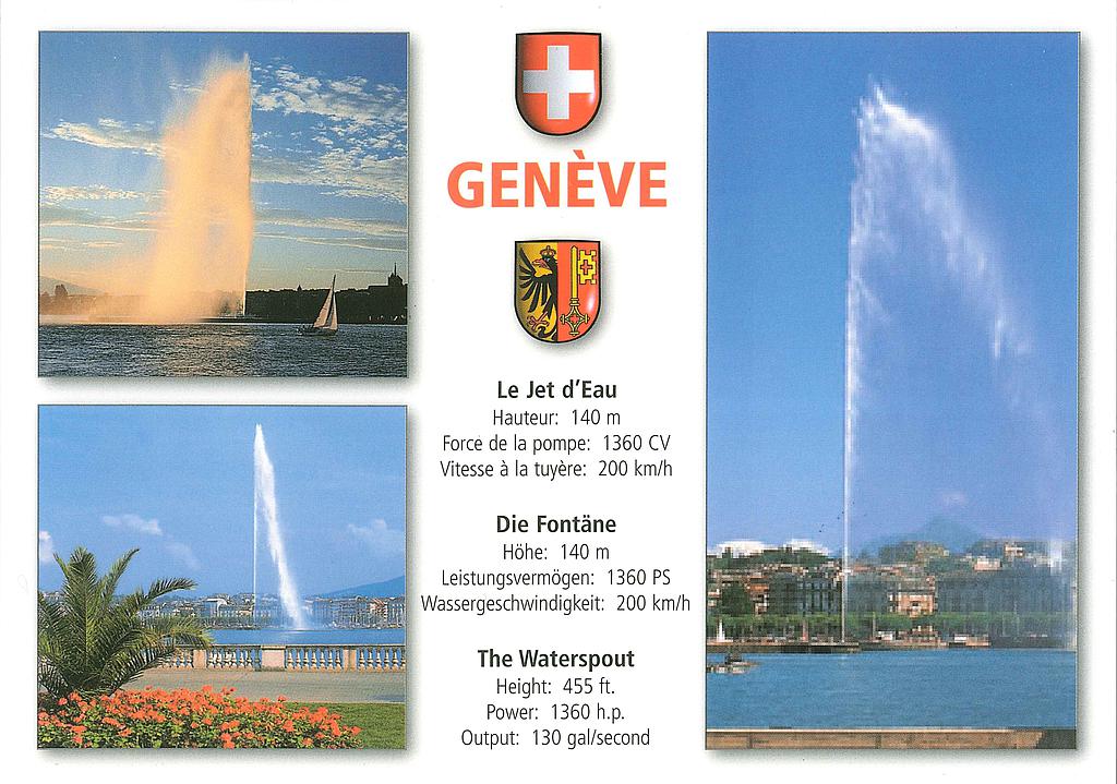 Postcards 23408 Genève