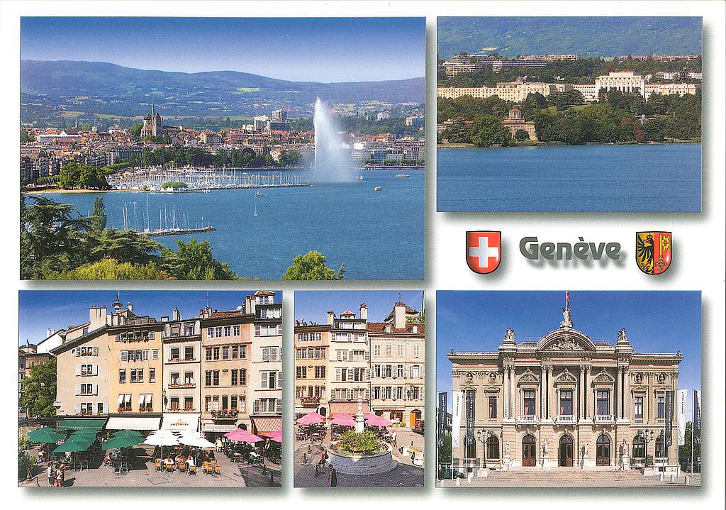 Postcards 25653 Genève
