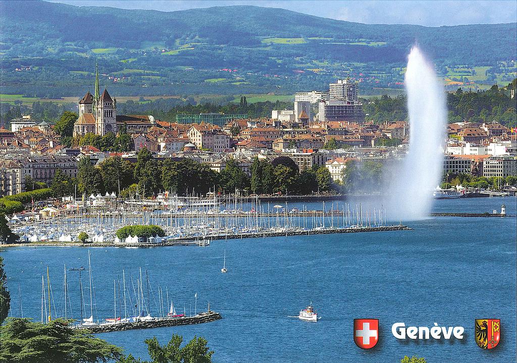 Postcards 25654 Genève