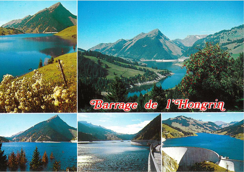 Postcards 09276 Barrage de l'Hongrin