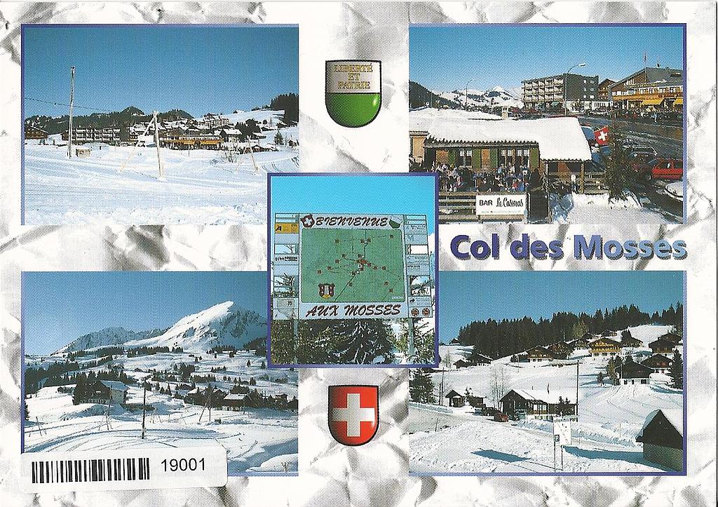 Postcards 19001 w Col des Mosses