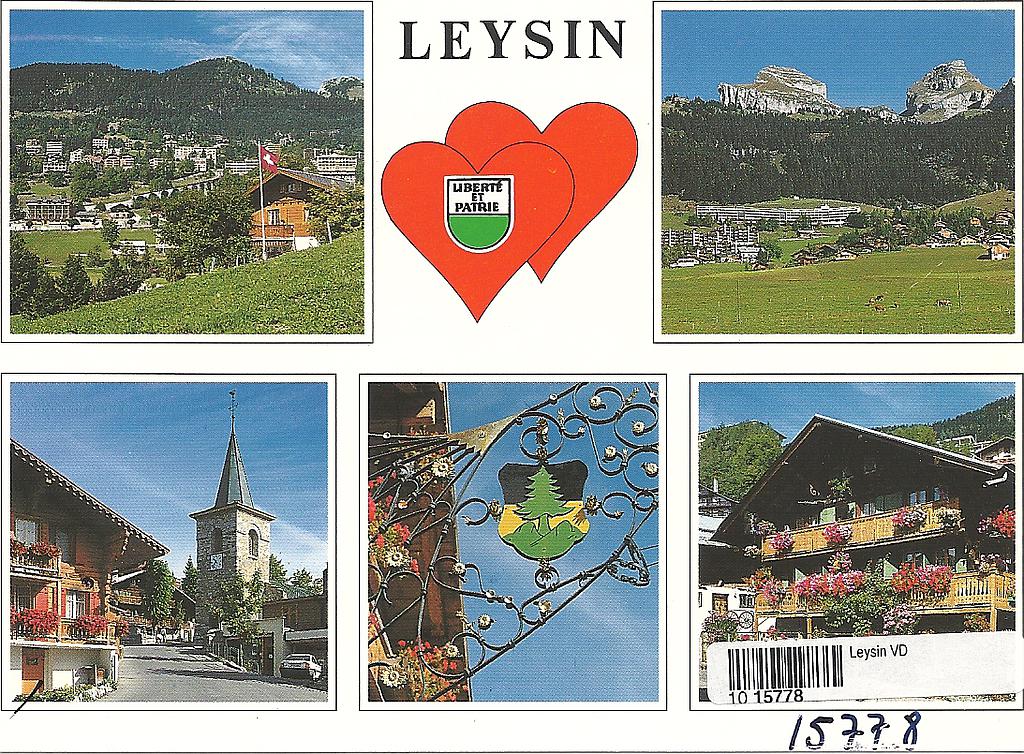Postcards 15778 Leysin