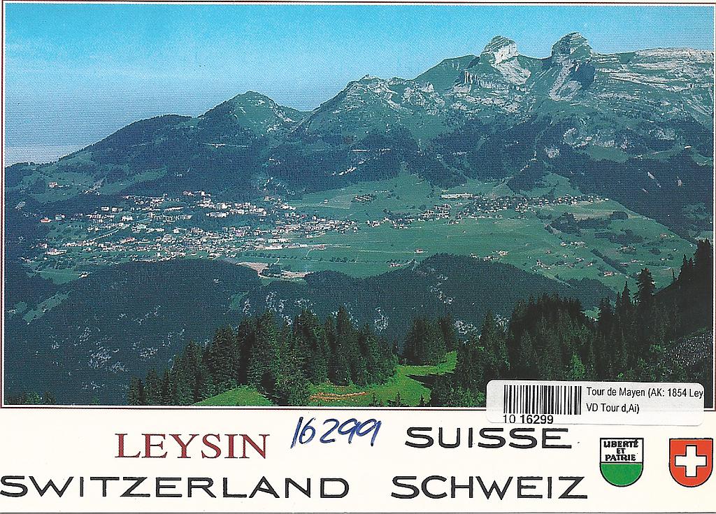Postcards 16299 Leysin-Tour d'Aï