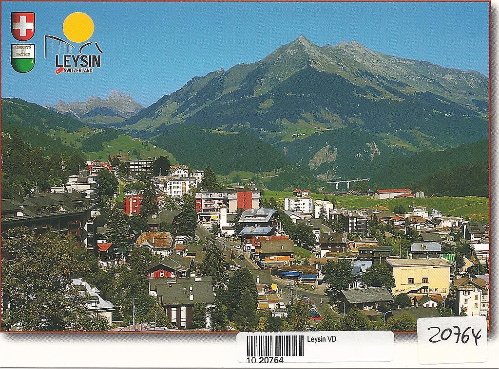 Postcards 20764 Leysin
