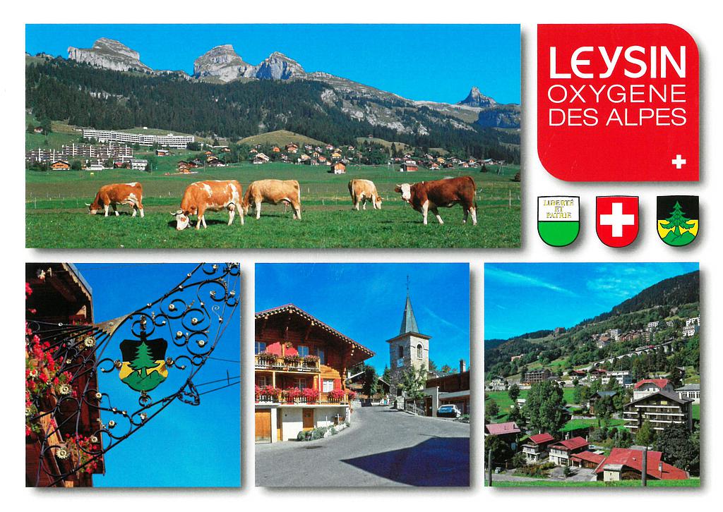 Postcards 27562 Leysin, alpes vaudoises