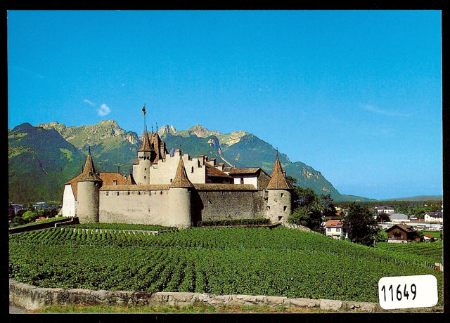 Postcards 11649 Aigle, château