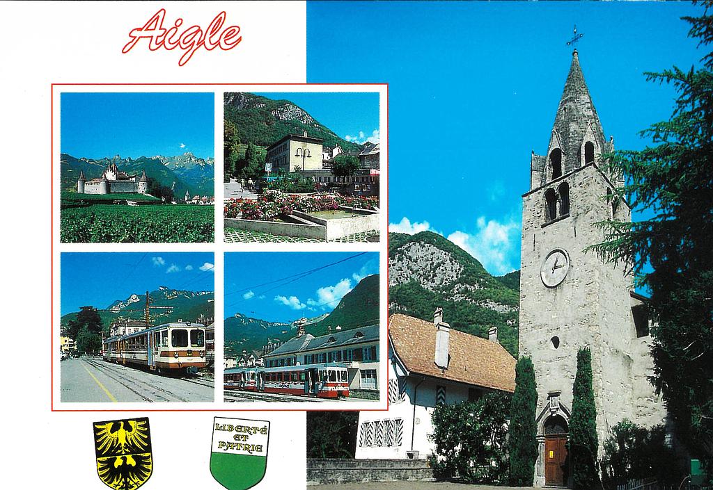 Postcards 11650 Aigle
