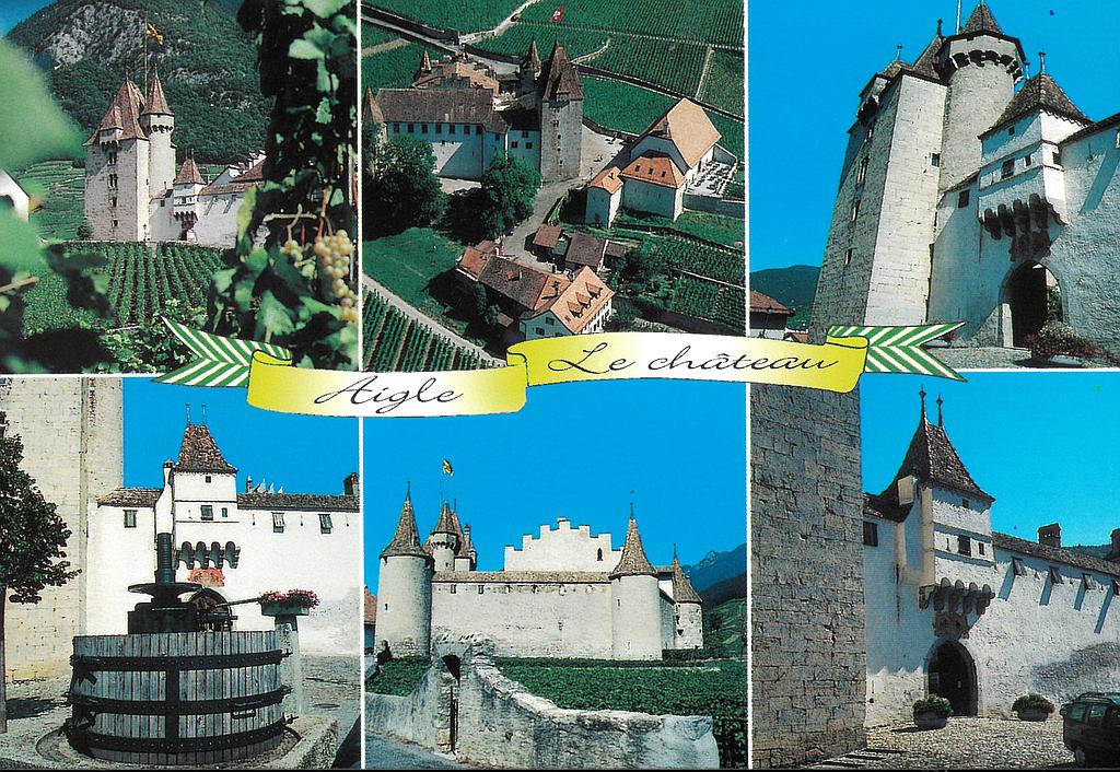 Postcards 11652 Aigle, château