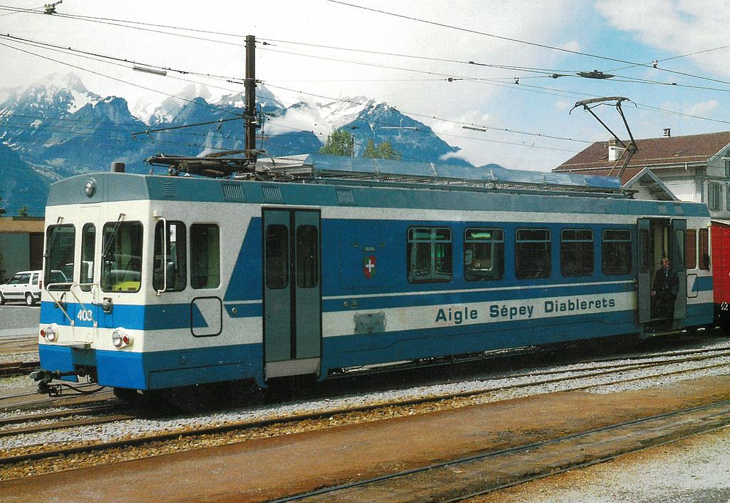 Postcards 14674 CFF Aigle-Le Sépey-Les Diablerets 