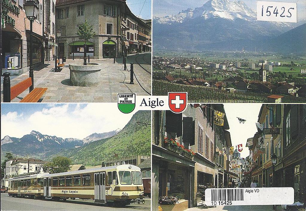 Postcards 14674 SBB Aigle-Le Sépey-Les Diablerets 