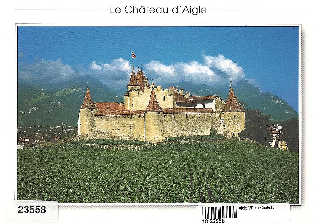 Postcards 23558 Aigle, château