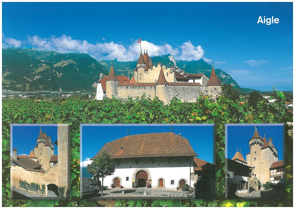 Postcards 23559 Aigle, château