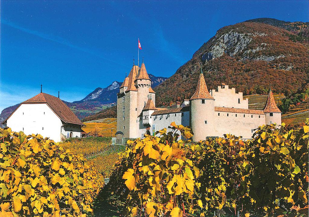 Postcards 27286 Aigle, château