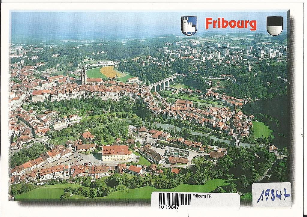 Postcards 19847 Fribourg
