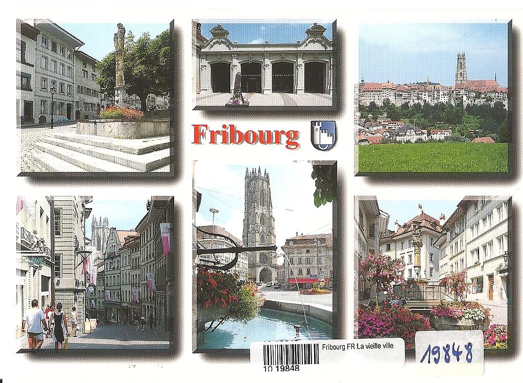Postcards 19848 Fribourg